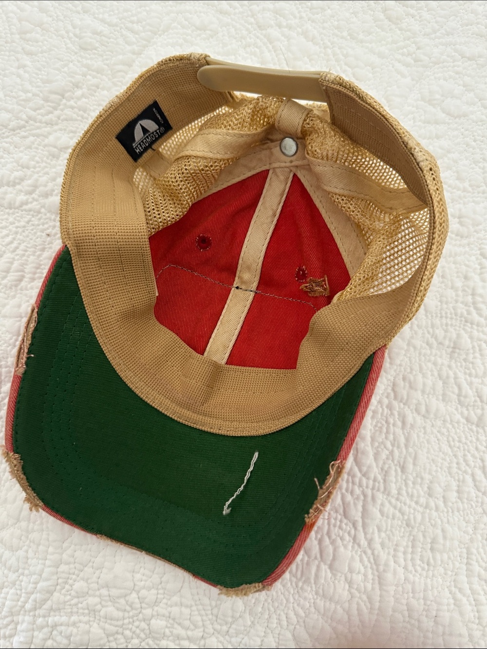Angry Minnow Vintage Aerosmith Red Wing Trucker Hat RARE - Picture 8 of 10
